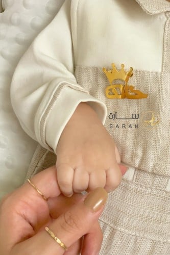 بروش بالاسم بتصميم تاج