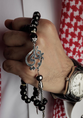 سبحه فاخره بالاسم لون اسود