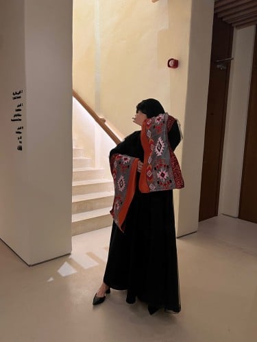 عباية شيفون دقة نجدية