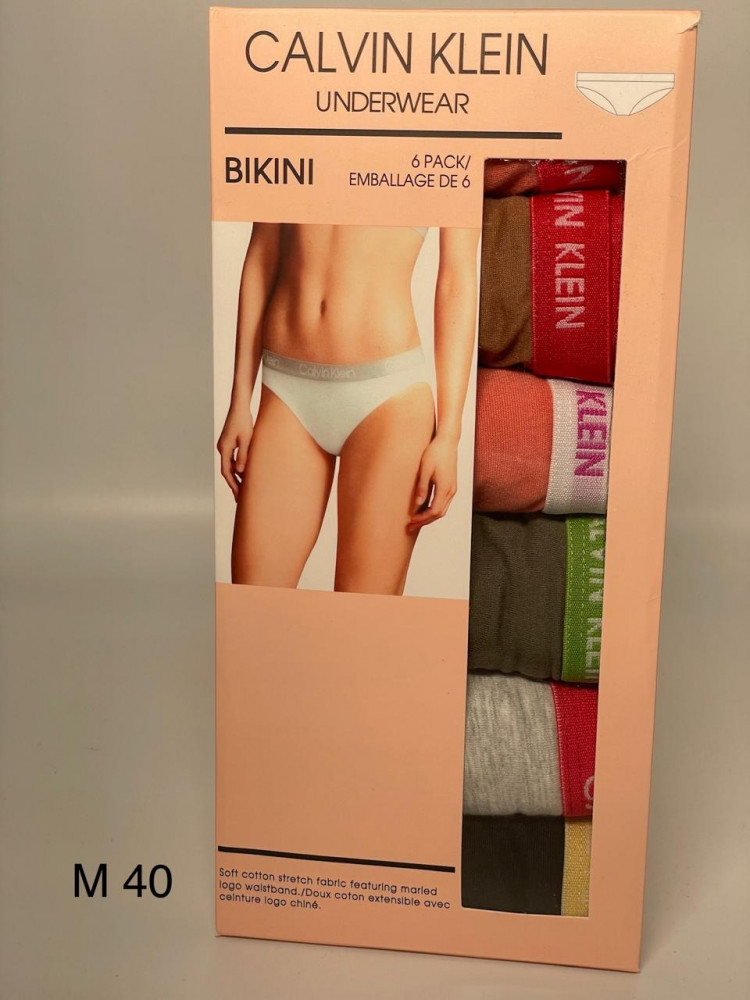 6 Pack Teen Girls Cotton Underwear Panties Mid-rise Soft Briefs Bikini  8-16T