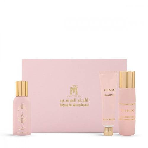 Pink Aromatic Set - 3 Pieces from Atyab Al Marshoud - متجر روج سفن