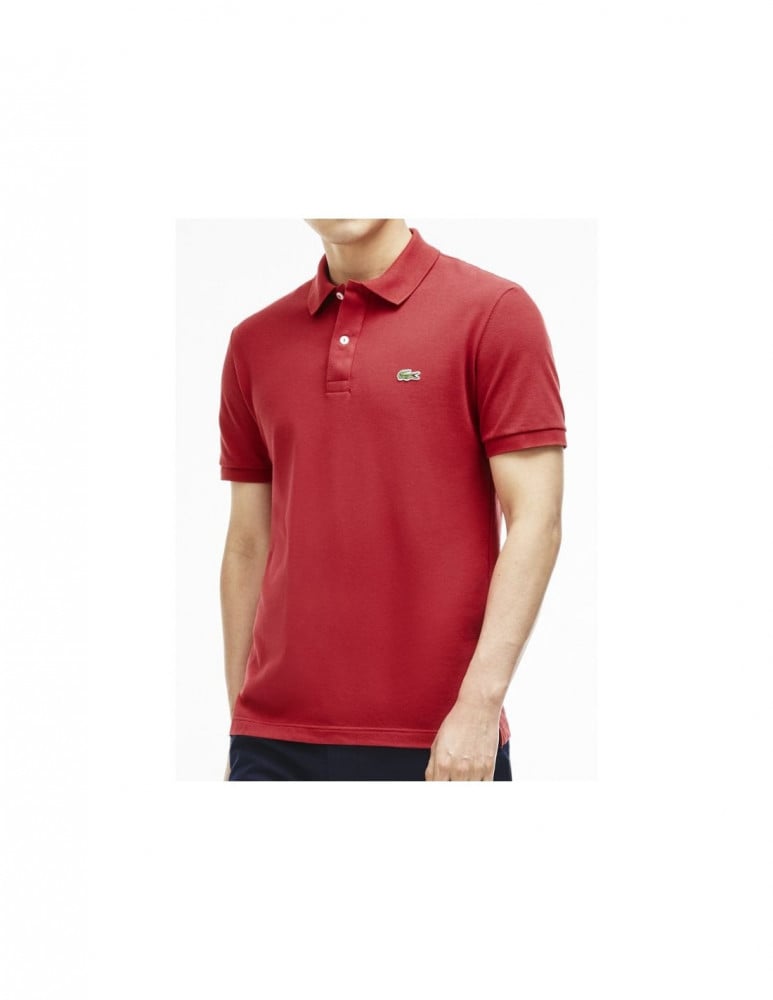 Lacoste T-shirt Lacoste classic fit for men, red - متجر روج سفن