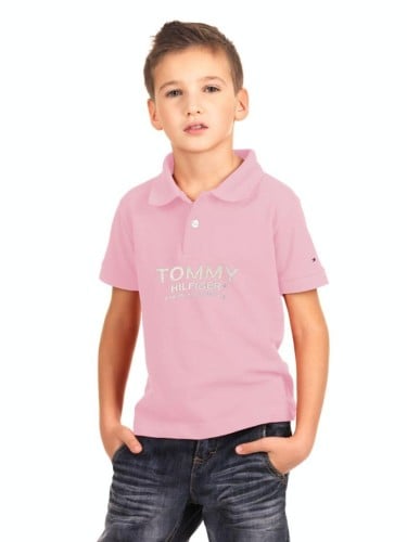 Tommy Hilfiger polo shirt for men, red - متجر روج سفن