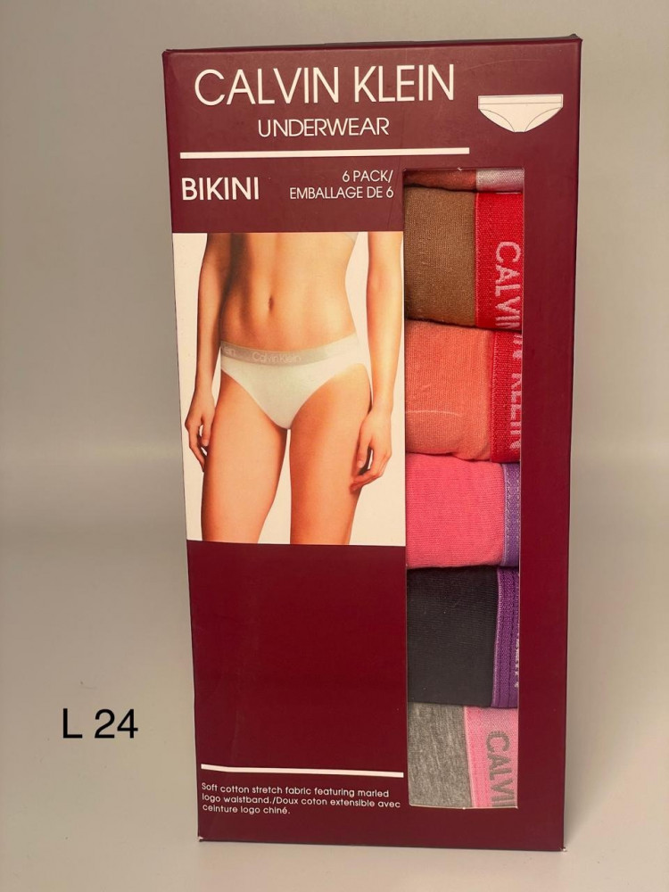Calvin Klein Underwear, Large Size, Pack of 6, Multi Color - متجر روج سفن