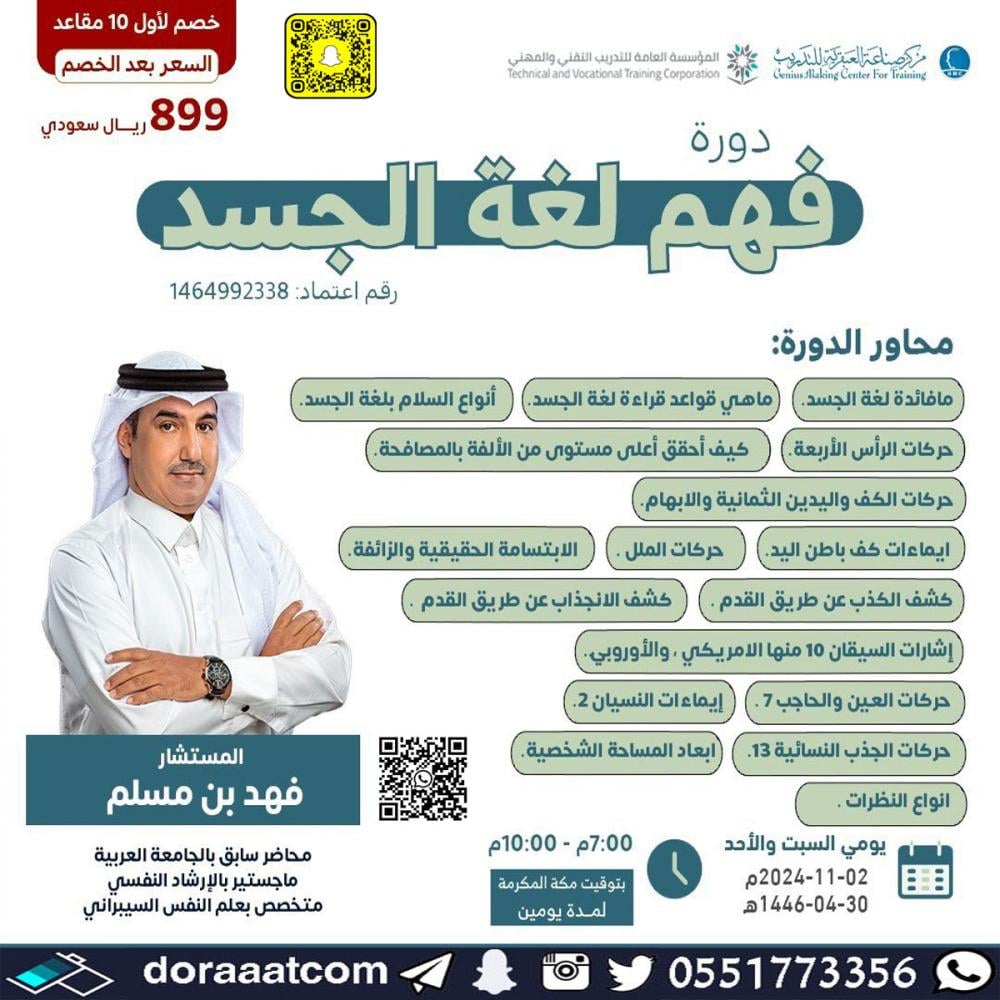دورة لغة الجسد