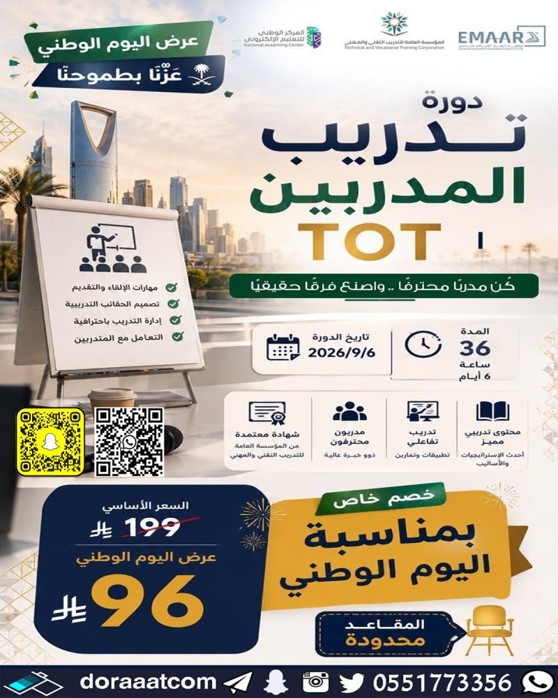 دورة تدريب المدربين