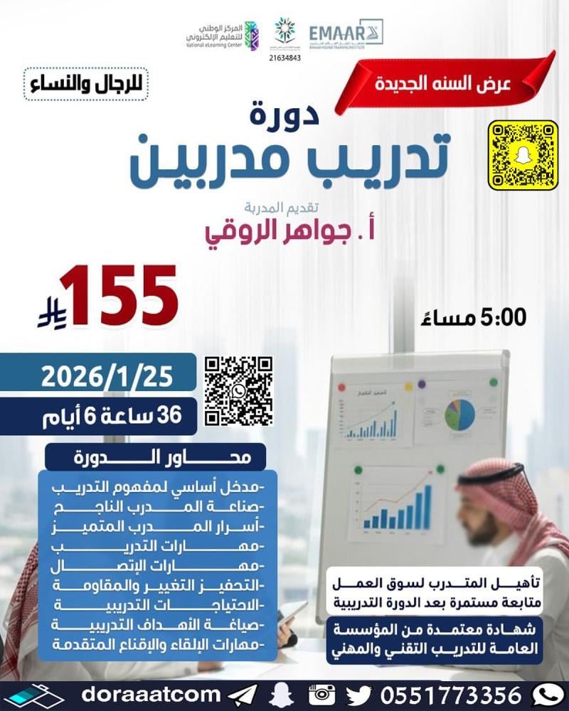 دورة تدريب المدربين TOT