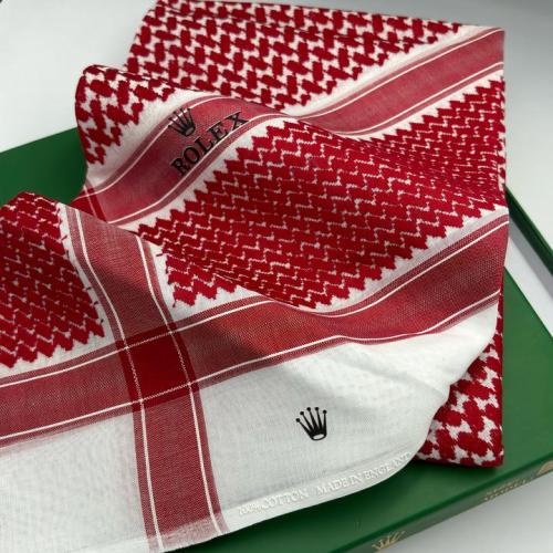 شماغ رولكس كلاسيك احمر غامق دم الغزال 2025