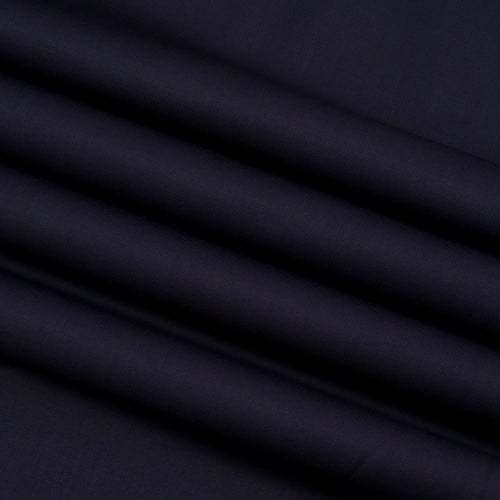 قماش اس ون ربيعي ياباني لون كحلي داكن