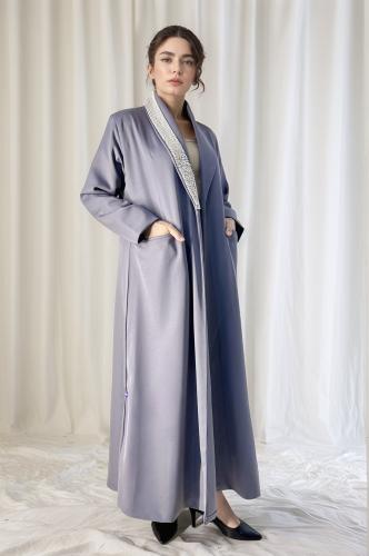 بليزر مع شك لولو ( أزرق نيلي)