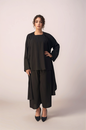 طقم سفر لون بني