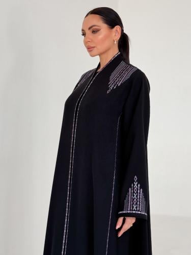 عباية مع تطريز (255)