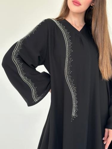 عباية كلوش مع شك