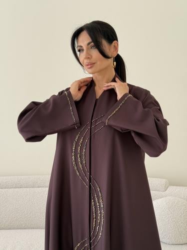 عباية مع شك خرز ( 313 )