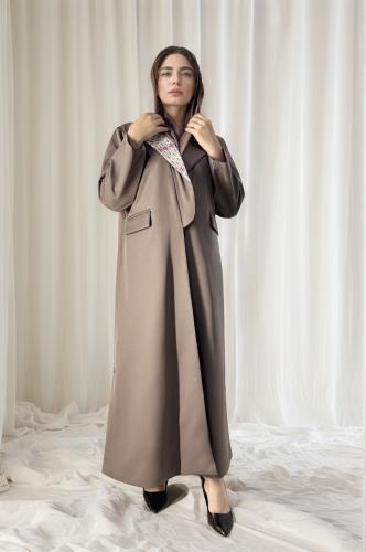 بليزر مع كلر مطرز (بندقي)