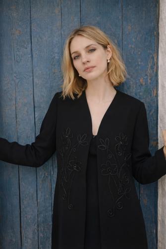 عباية بتطريز القيطان و شك خرز #2611