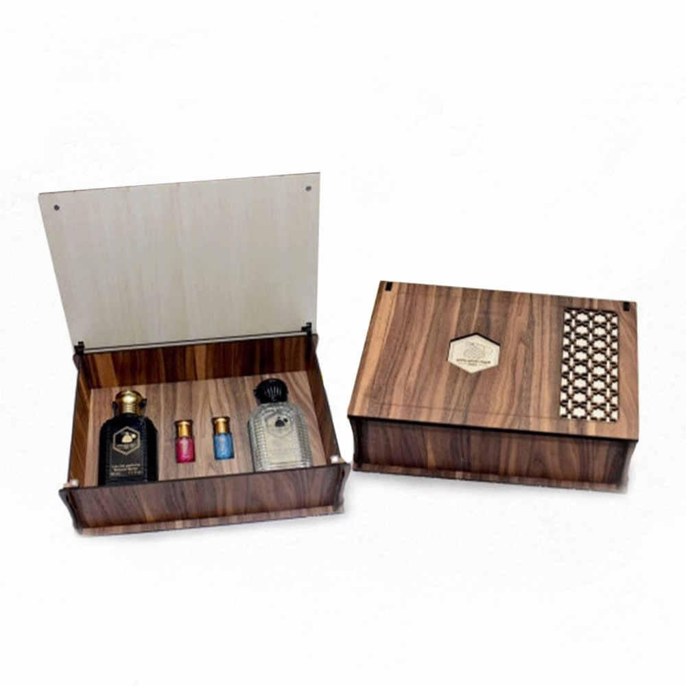 Luxury wooden gift set2