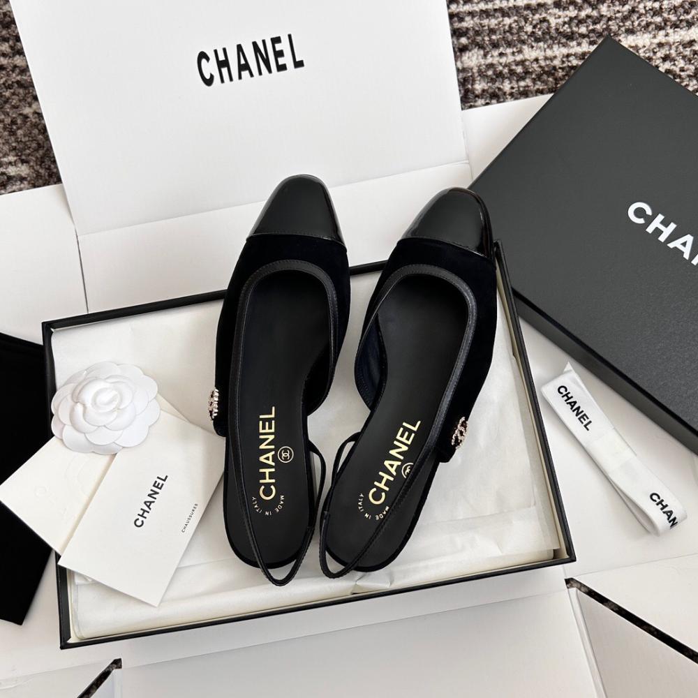 حذاء شانيل Slingback 25Ss