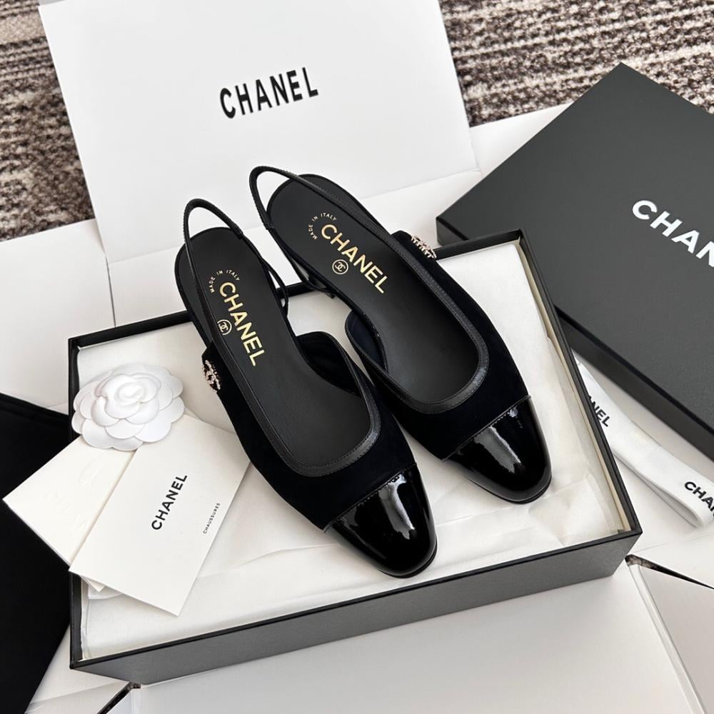 حذاء شانيل Slingback 25Ss