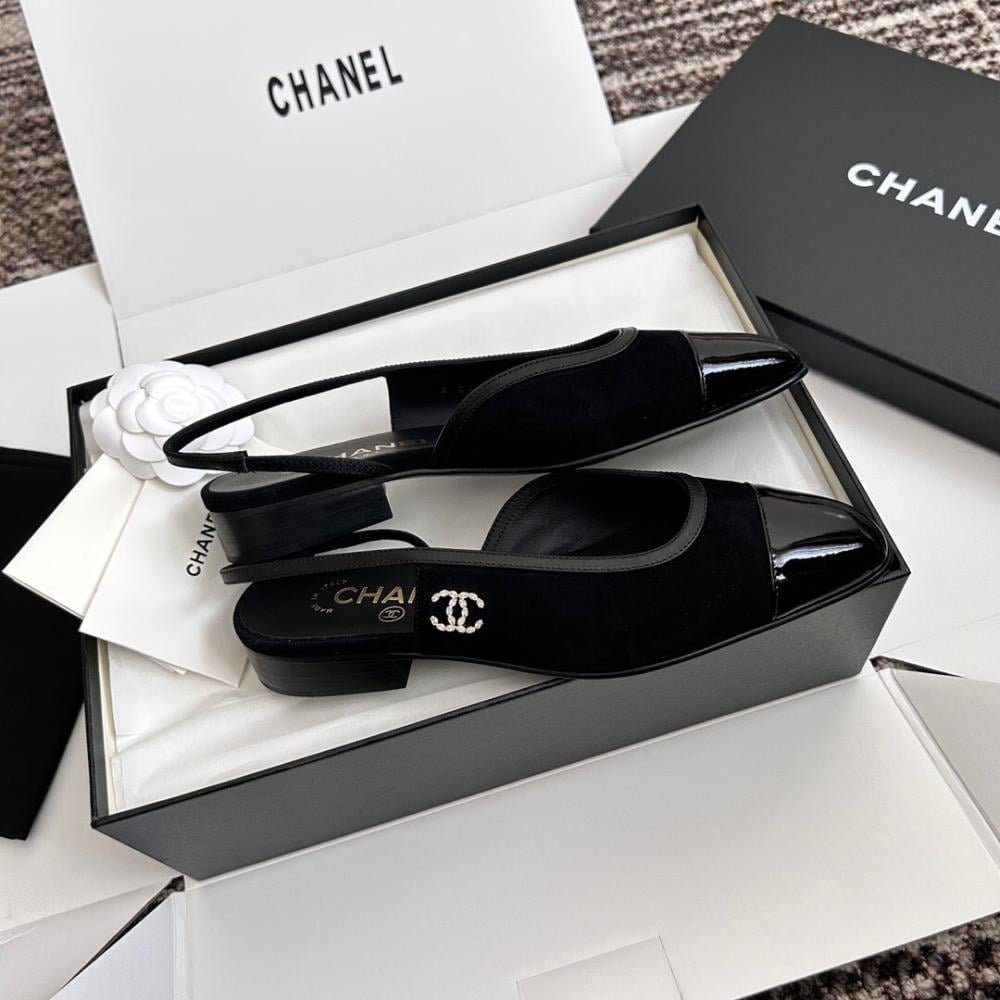 حذاء شانيل Slingback 25Ss