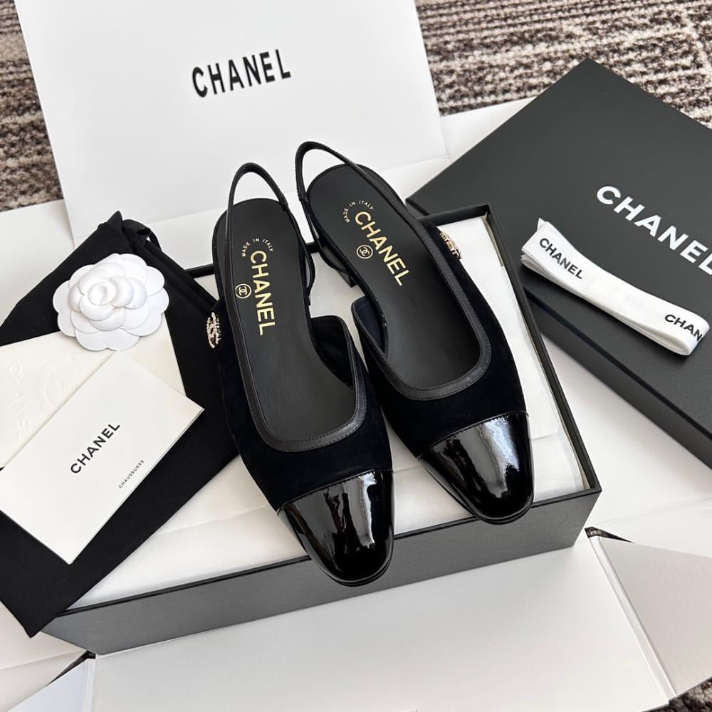 حذاء شانيل Slingback 25Ss