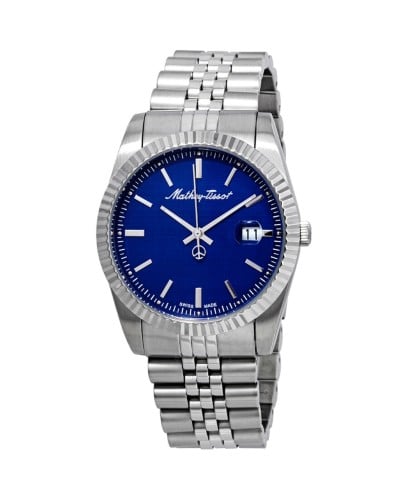 Mathey-Tissot 40mm blue dial Quartz