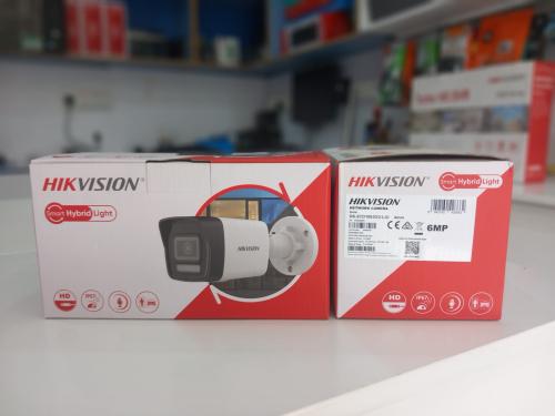 NVR 4 CHANNEL 2 CAMERA IP 6MP 2TB HARD DISK