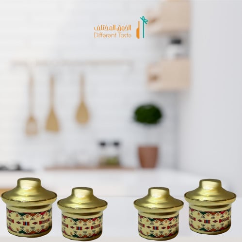 قدر صغير نقشه عسيري ذهبي