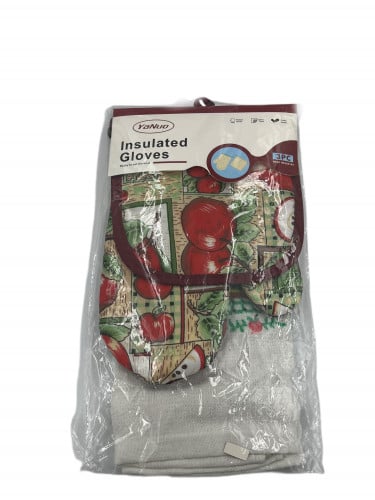 طقم منشفة مع كف وبيز