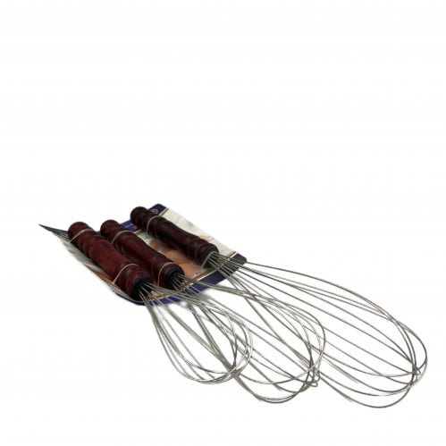 خباط بيض 3ح يد خشبي