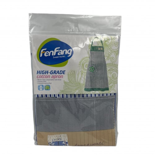 مريلة قماش مخطط