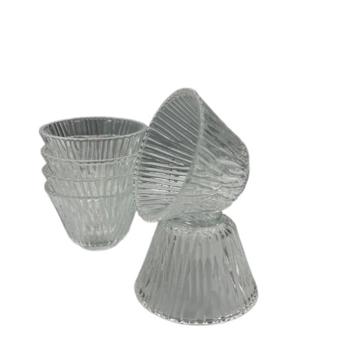 زبديات حلا زجاج صغير 6حبات