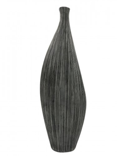 مزهرية بولي ريزن مخطط كبير 50 سم