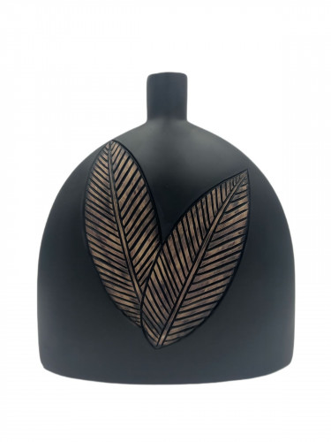 مزهرية بولي ريزن اسود