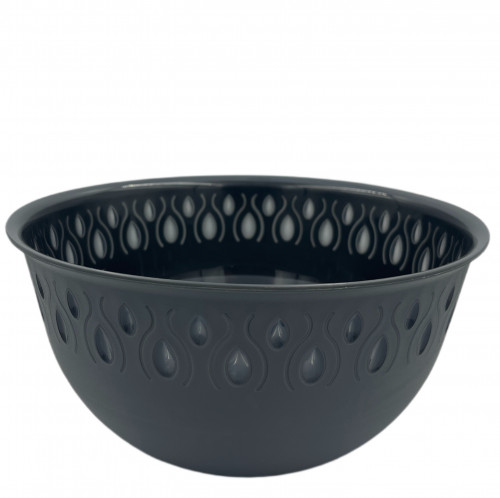 علبة بلاستيك اسود رصاصي