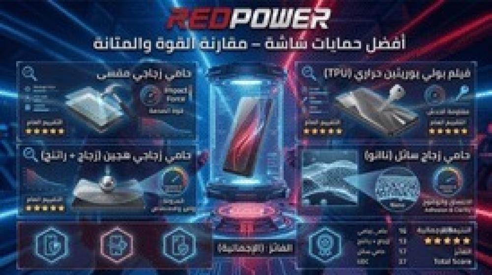 أفضل حمايات شاشة – مقارنة القوة والمتانة
