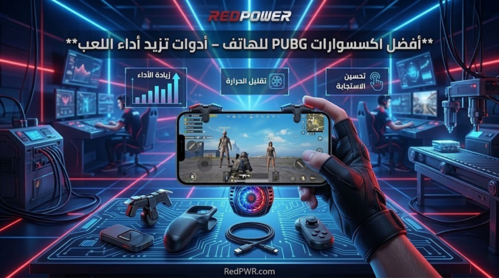 أفضل اكسسوارات PUBG للهاتف