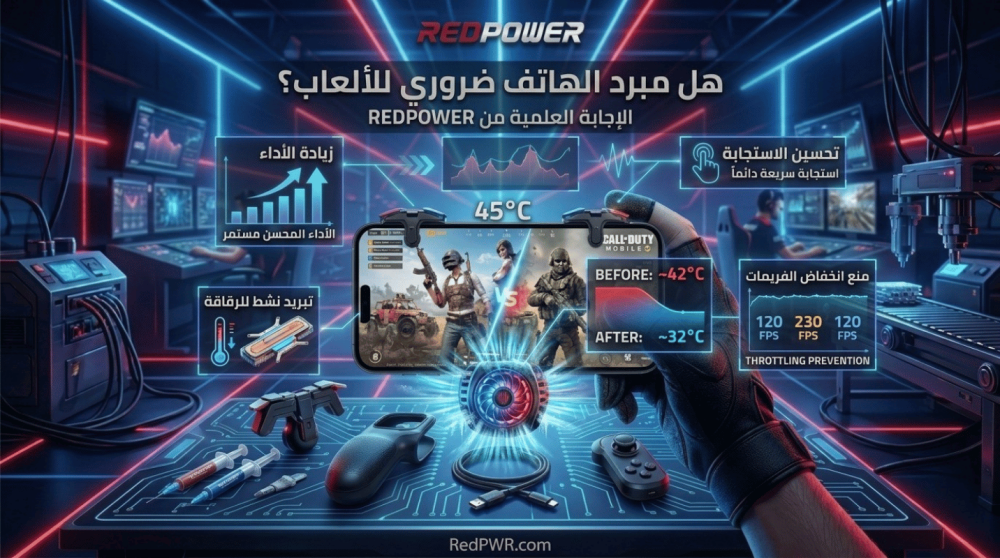 هل مبرد الهاتف ضروري للألعاب