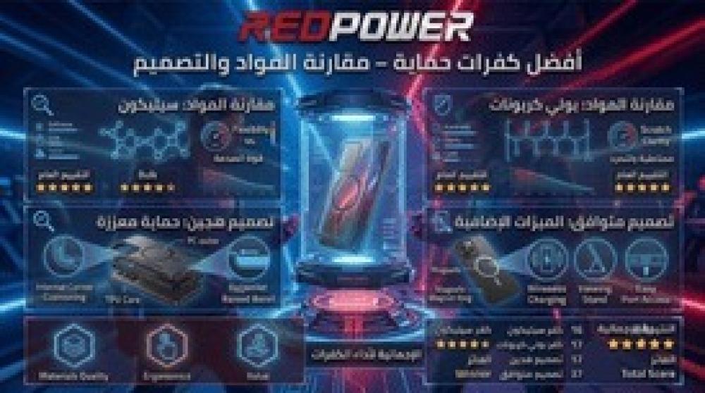 أفضل كفرات حماية – مقارنة بين المواد والتصميم