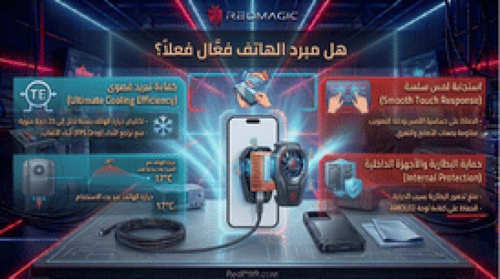 هل مبرد الهاتف فعّال فعلاً؟