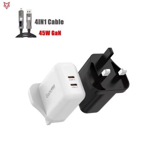 شاحن سريع بقوة 45W