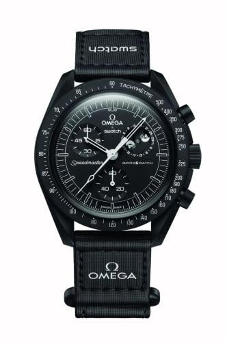 SWATCH x OMEGA MISSION TO MOONPHASE SNOOPY BLACK - Sneak Scope
