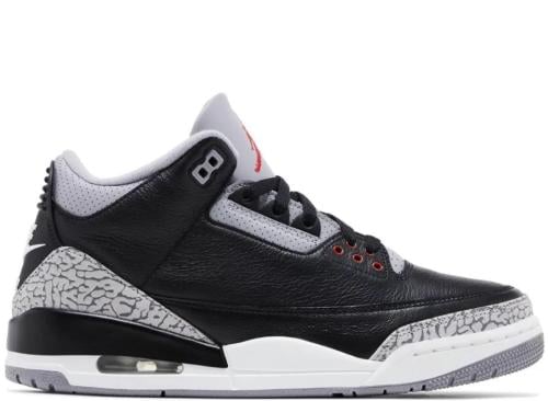 AIR JORDAN 3 RETRO REIMAGINED BLACK CEMENT