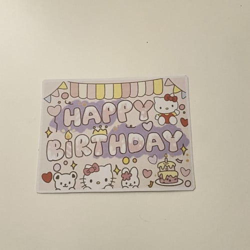 Birthday card