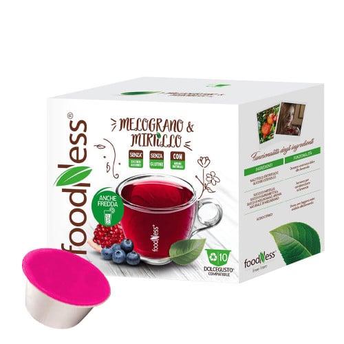 Pomegranate Blueberry Tea - FoodNess 10 pods for D...