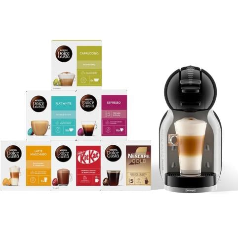 اله قهوه دلوتشي ميني مي مع 6 نكهات Nescafe Dolce G...