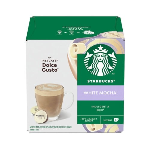 كبسولات ستاربكس وايت موكا STARBUCKS WHITE MOCHA 12...