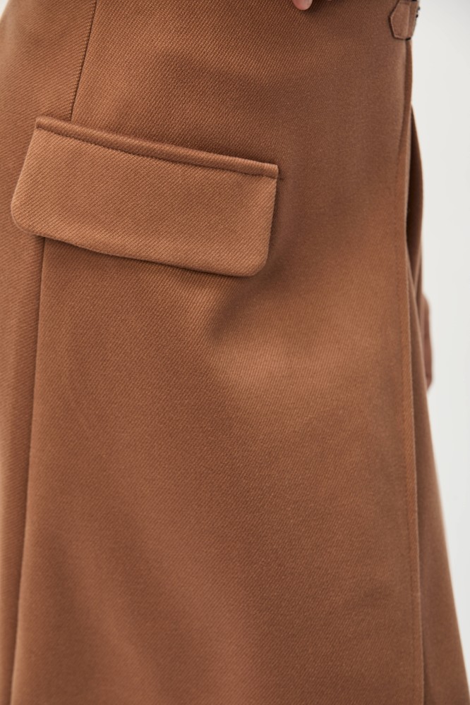 Wrap style midi skirt سنبل SONBOL