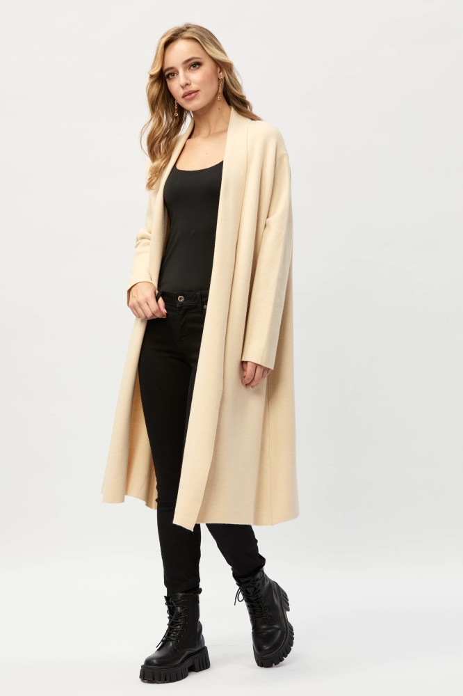 Cardigan with tie belt سنبل SONBOL