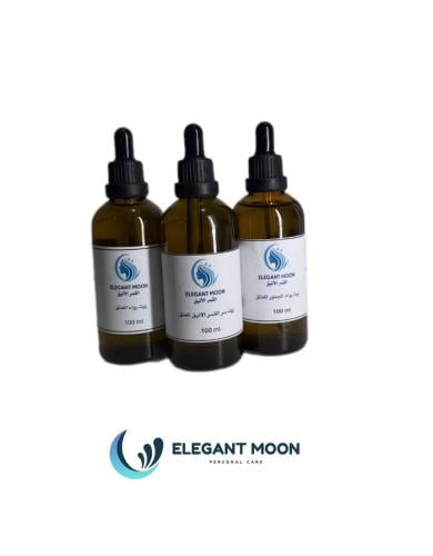مجموعة توقيع القمر الأنيق - الثلاثية الفاخرة لزيوت العناية الشاملة المعتقة 300 مل